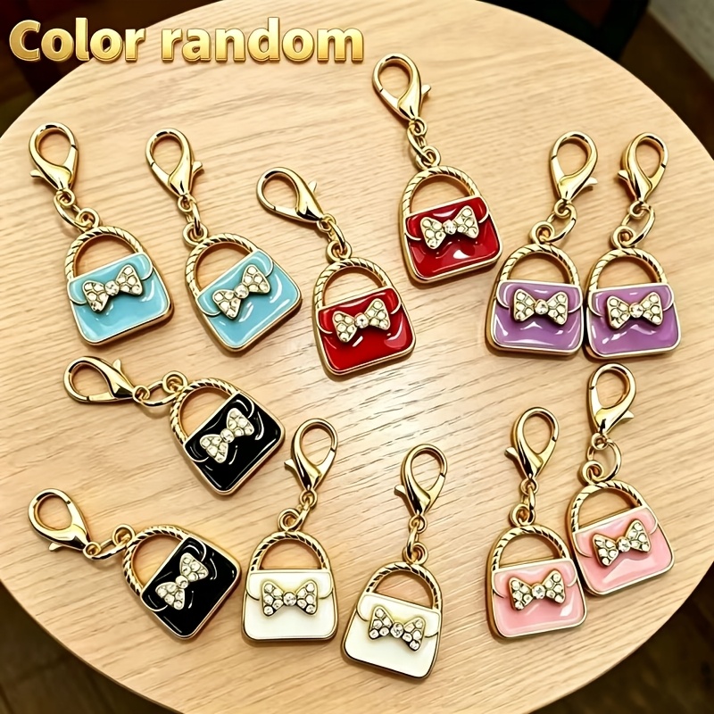 TEMU 12pcs Handbag Keychain, Cute Fashionable, Suitable For Backpack Wallet Handbag Decoration, Small Gift For , Exquisite Birthday Gift, Festival