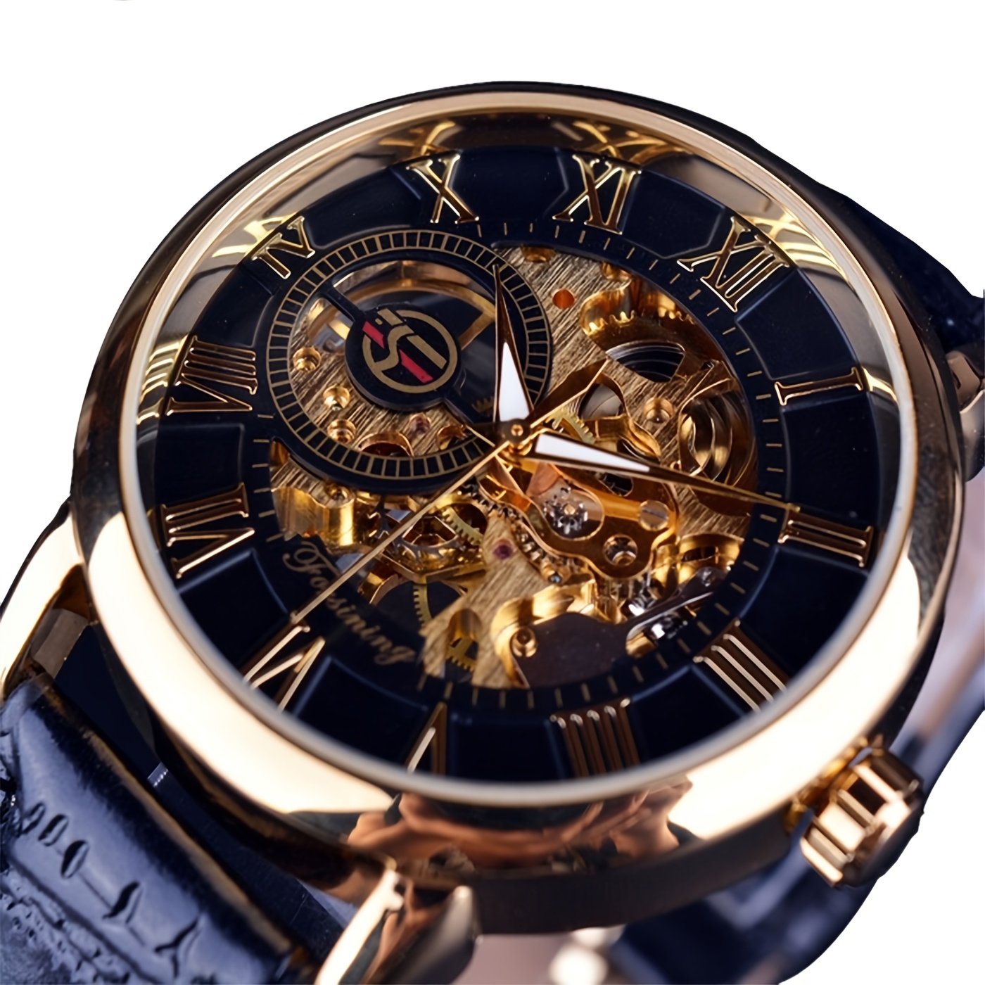 Classic Mechanical Watch - Style And Precision Performance - Perfect Gift Idea, Without Battery