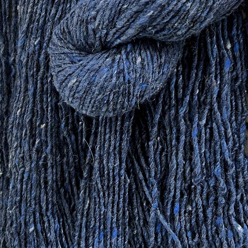 Image of 1pc 50g Alpaca Tweed Fancy Yarn Merino Wool Alpaca Nylon Hand Knitting/crocheting Sport Weight Yarn For Cardigan, Hat, Sweater