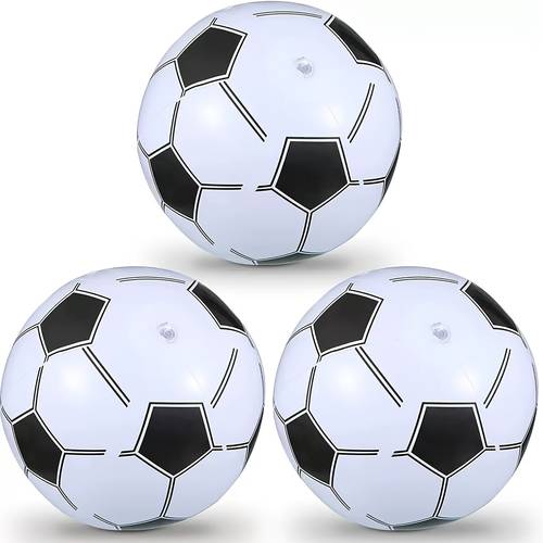 15,7-zoll aufblasbare fußbälle, strandbälle im großhandel für strandspielzeug & fußball-geburtstagsparty-dekorationen & partygeschenke für kinder, mitgebsel für goodie-bags