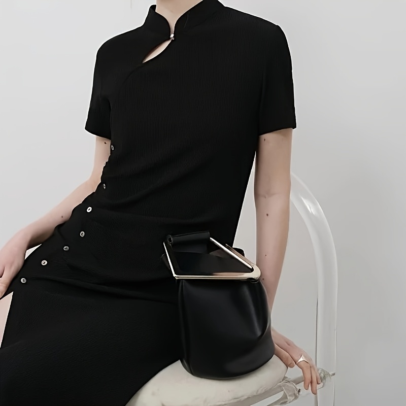 American Designer Irregular Women'S Handbag, New Summer Fashionable Bucket Bag, Women'S Fashionable And Unique Acrylic Tote Bag.