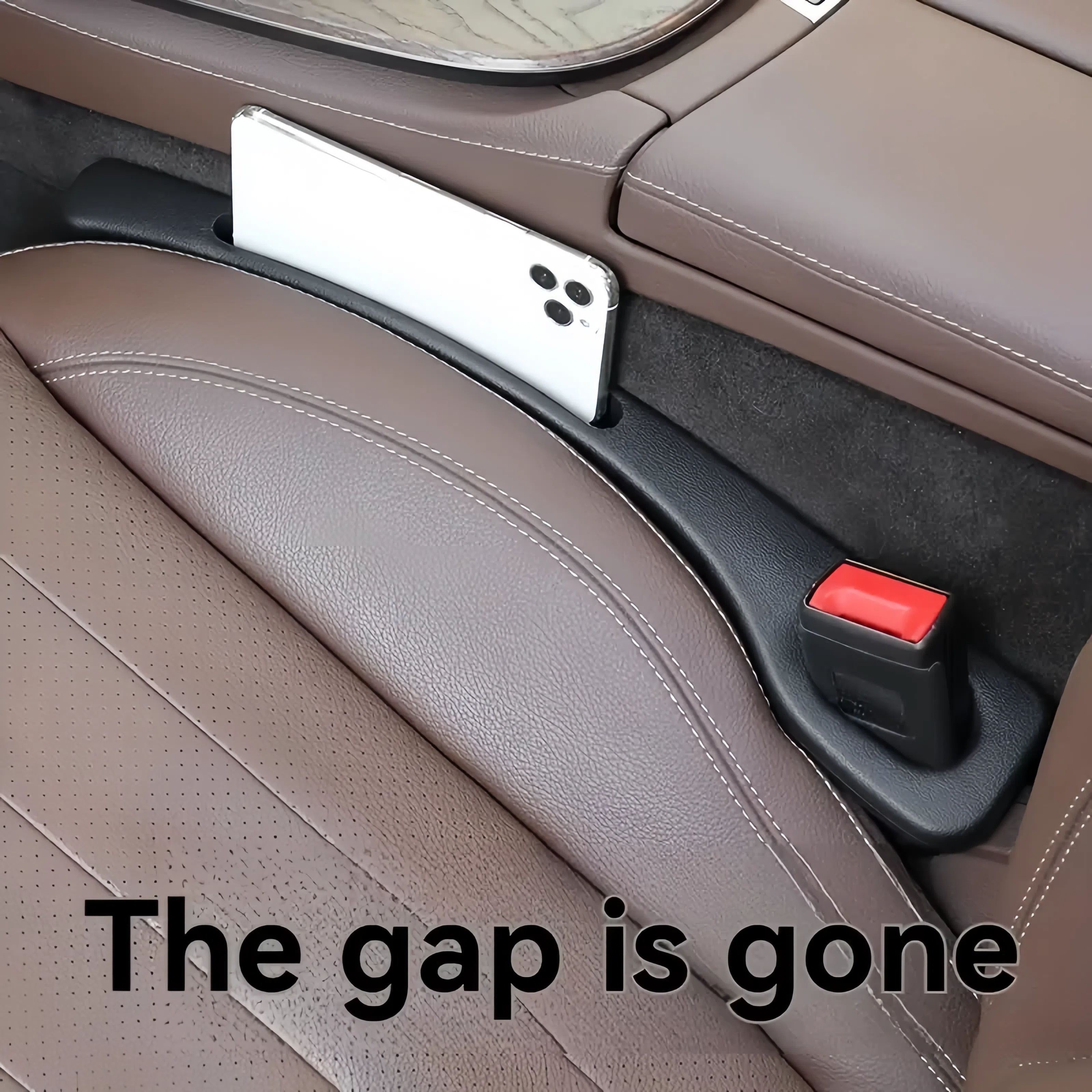 

Pvc Car Seat Gap Fillers - 2pcs Organizers Compatible Models, Enhances Functionality