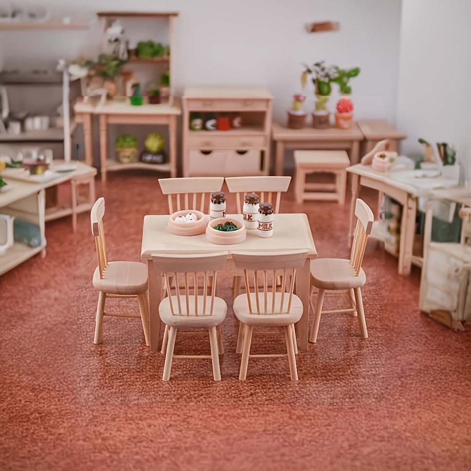 South Africa Wooden Dollhouse Accessories Customizable Wooden