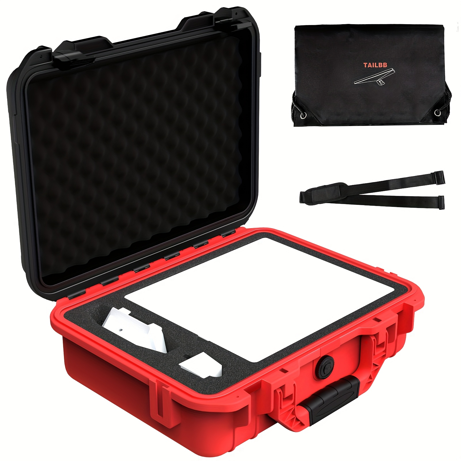 TEMU Étui rigide pour Starlink Mini, kit d'accessoires Starlink Mini , design , pochette et bandoulière, idéal pour , le camping-car, le camping, le