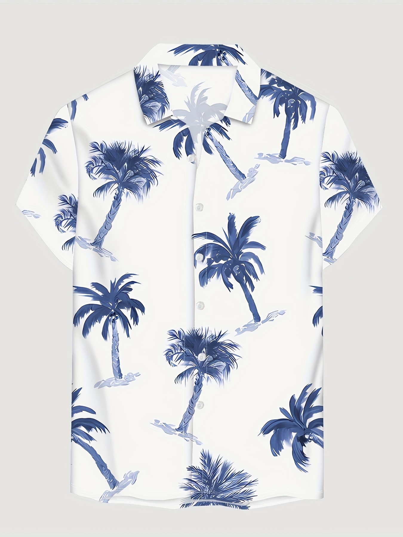 Camicia Hawaiana Originale Uomo KY‘s – Maniche Corte, 100% Cotone Con Bottoni Cocco – Stampa Pesci Rossi – Taglie S-8XL - 3