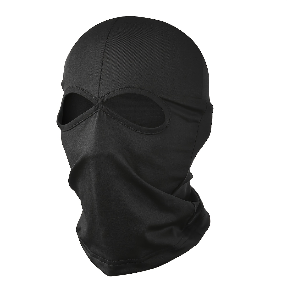 5pcs Outdoor Sports Cycling Headgear, Windproof And Dustproof Breathable Face Mask, Suitable For Hiking, Fishing, Running, Motorcycle, Bicycle Double Hole Balaclava Hat, Winter Skiing Riding Hat