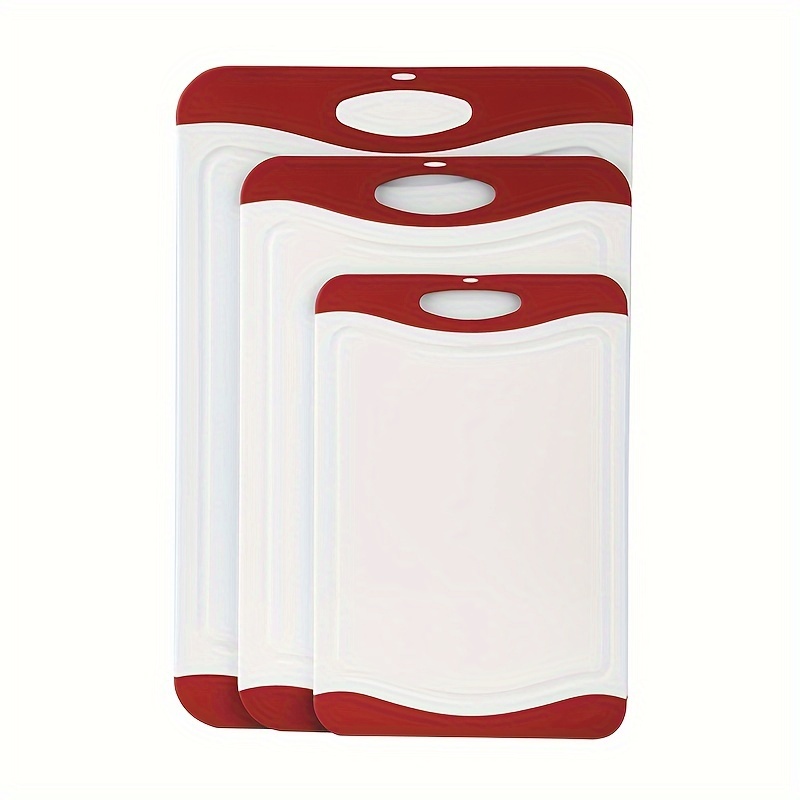 TEMU Oversized Kitchen Cutting Board Set Of 3, Juice , Dishwasher Safe, Handle , Food Chopping Boards, Cooking