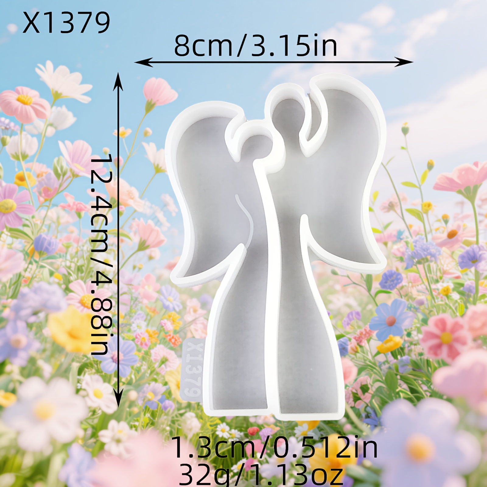Image of Resin Silicone Mold For Couple Ornaments, 3d Ornaments, Silicone Molds For Candles, Silicone Molds For Gypsum Ornaments, Silicone Molds For Home Decoration, Epoxy Resin Mold X1379/32