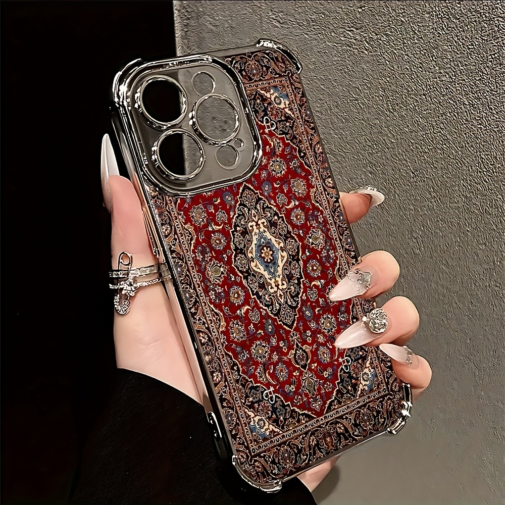 creative persian carpet phone case suitable iphone 16 15 14 Temu