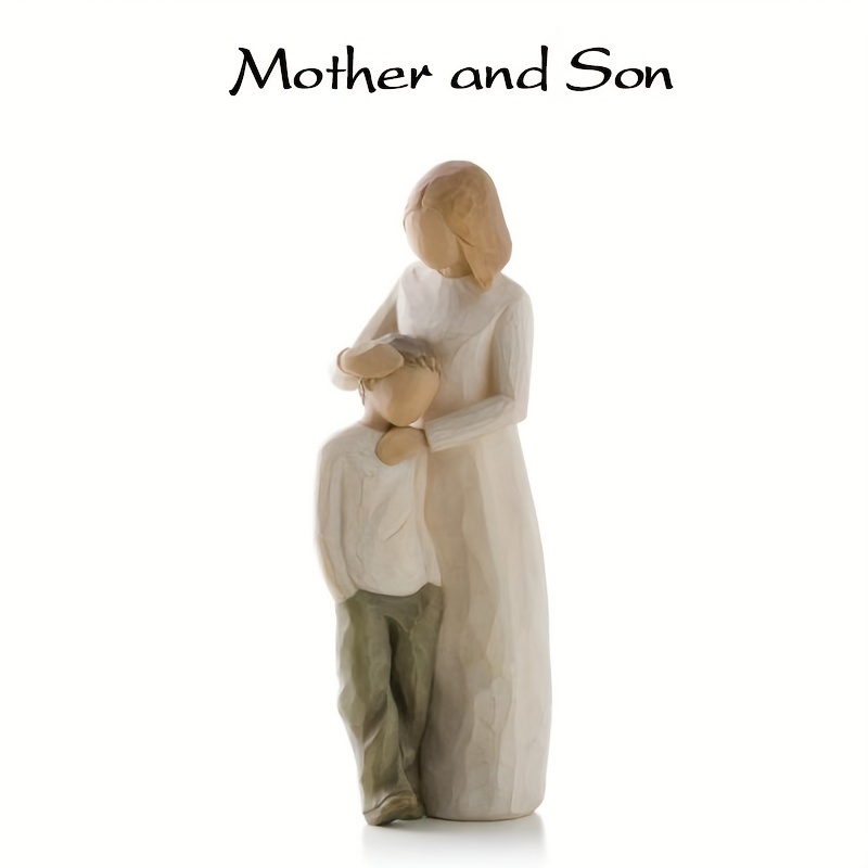 

- , Mother And Son - Abs Decorative , For Gifting, And Study Decor, Suitable For Christmas And