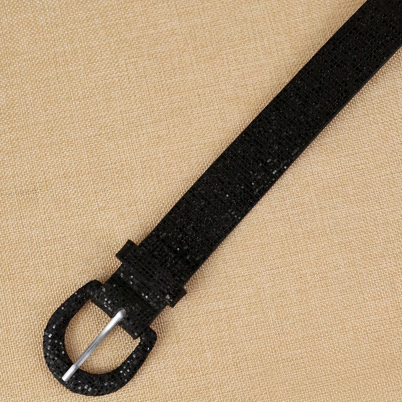TEMU 1 Cinturón de hombre de PU con hebilla de , cinturón de ropa de estilo bohemio de moda adecuado para uso diario, regalo de Navidad