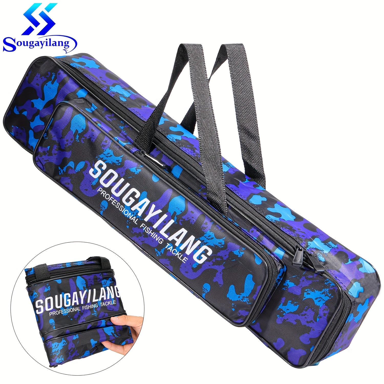 travel fishing rod case sold on Temu United States