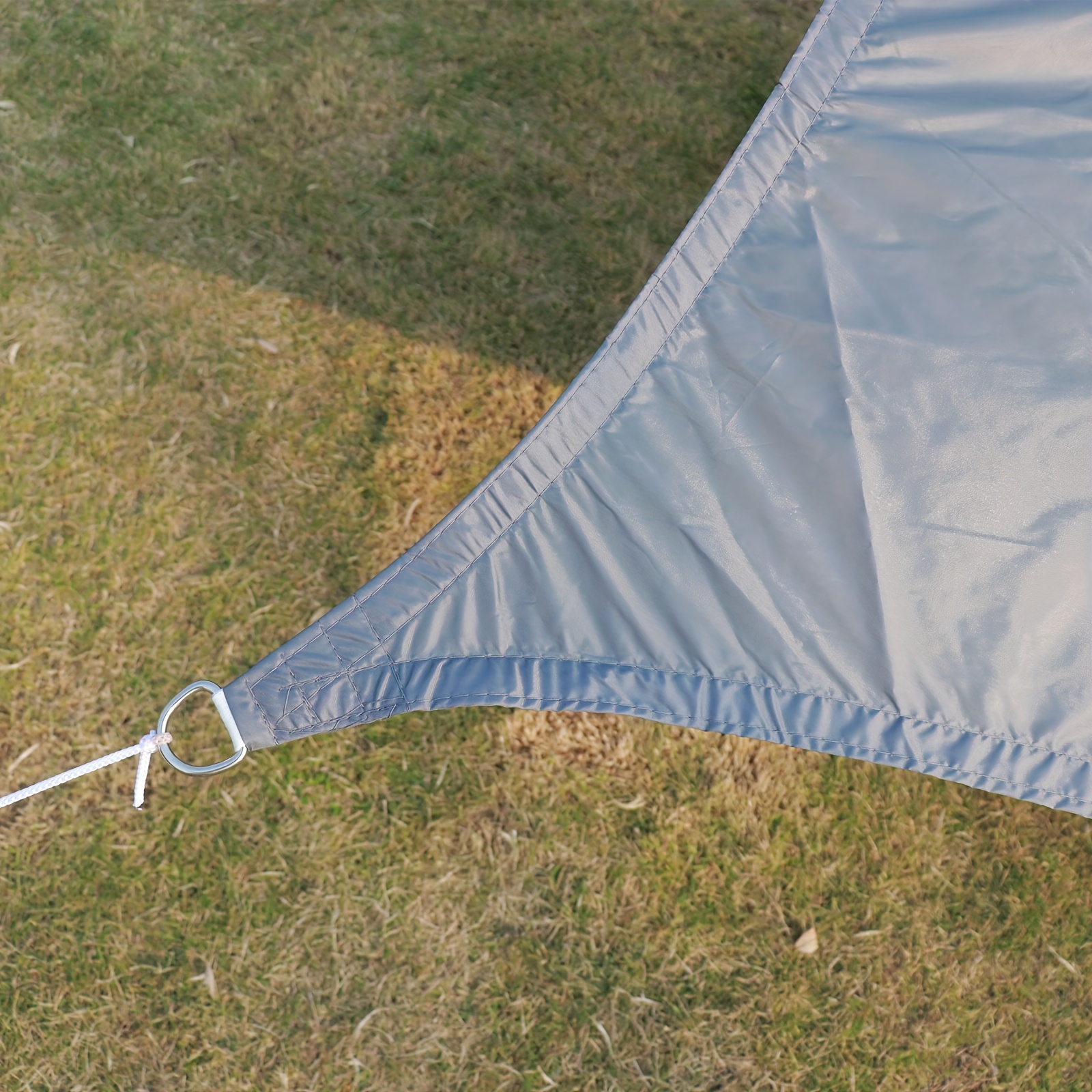 1pc Rectangular Sunshade Sail - 95% UV Blocking Outdoor Canopy with Multiple Sizes, Lightweight & Portable for Garden, Patio, Backyard, Carport - Durable Polyester Fabric, Easy Setup, Shade Sail for Patio, Patio Shade, Modern Patio Accessory, Easy Setup Canopy