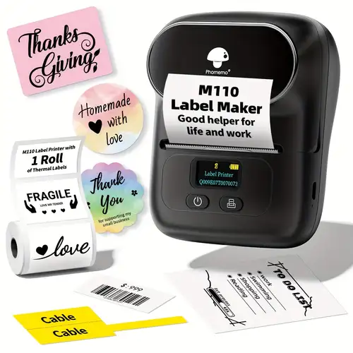 Mini Stampante Bluetooth Stampante Termica Portatile 58mm - Bluetooth E USB, Per Ricevute, Compatibile Con Android/iOS/Windows Stampante Ricevute 58mm Portatile Bluetooth Usb - Foto 3