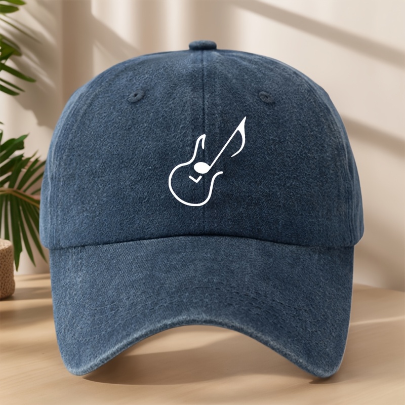 TEMU Gorra de Béisbol con Estampado de - Gorra Rock Hip-Hop, Retro Ajustable y Cómoda para Deportes al , Compras y Vacaciones