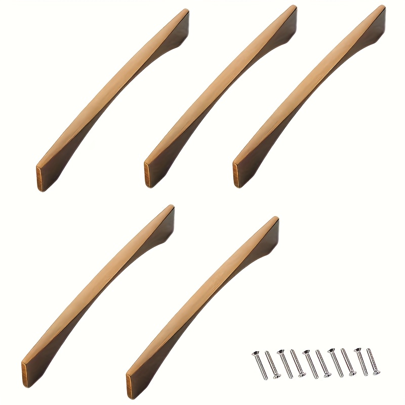 TEMU 2pz/5pz Maniglie e Pomelli per Mobili Moderni Nordic Minimalisti - e Caff癡 in di , Adatti per Armadi, Cassettiere, Mobili - Verniciati,