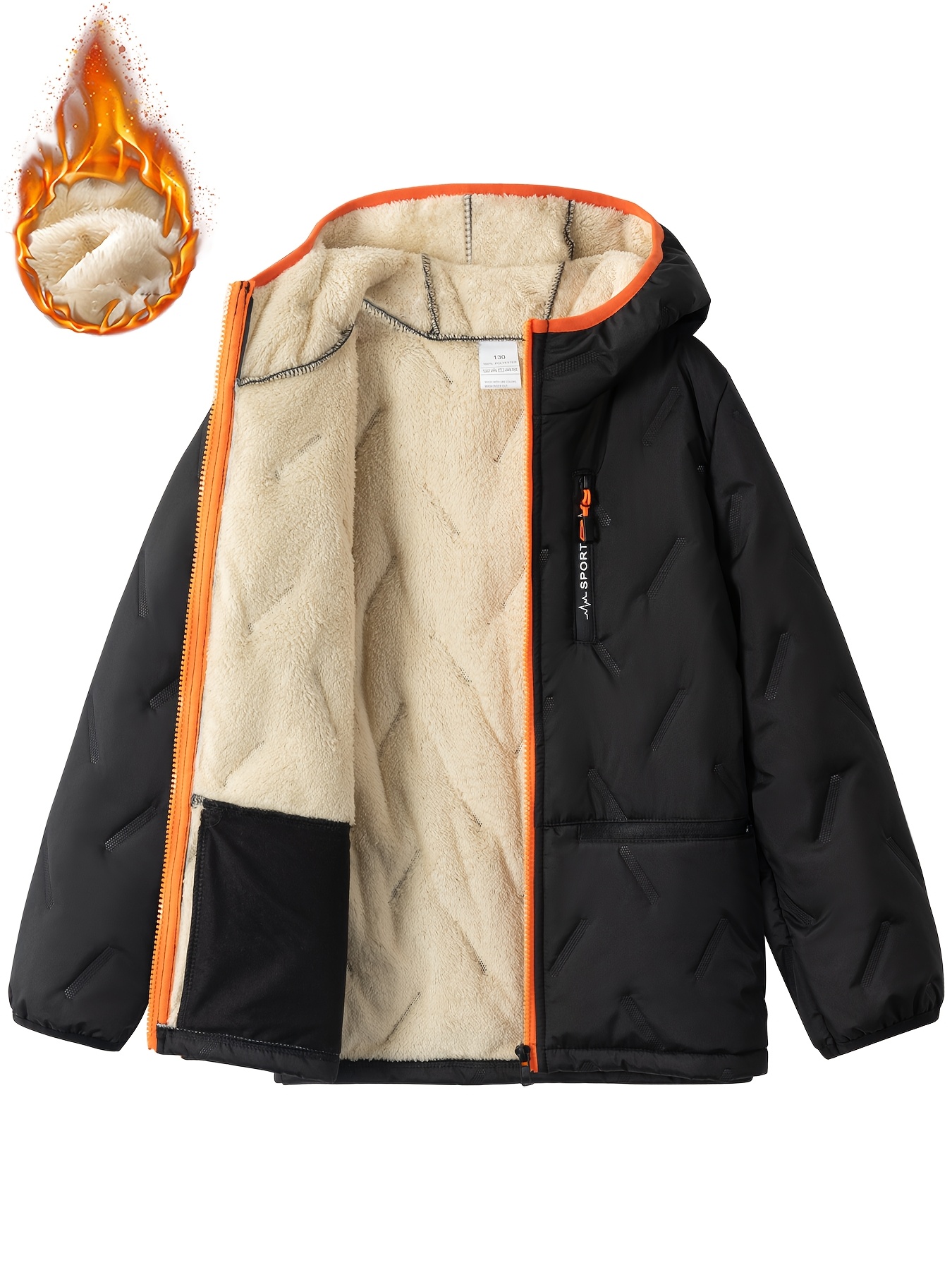 Chaqueta Sudadera con Capucha Otoño e Invierno foto 4