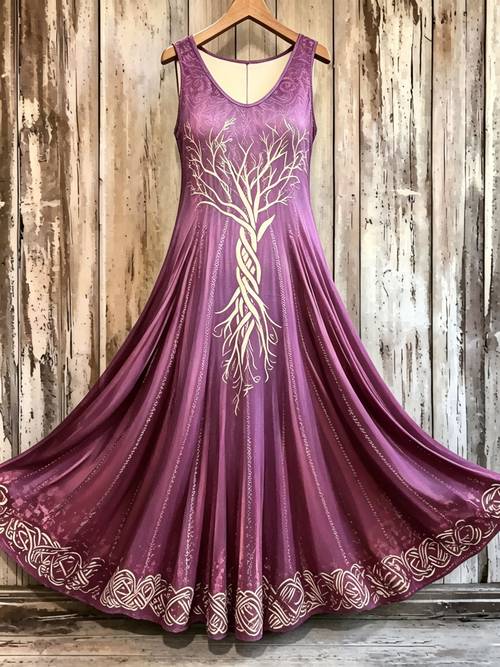 plus size plus size womens plus size summer loose all match cami dress creative floral print deep v sleeveless dress