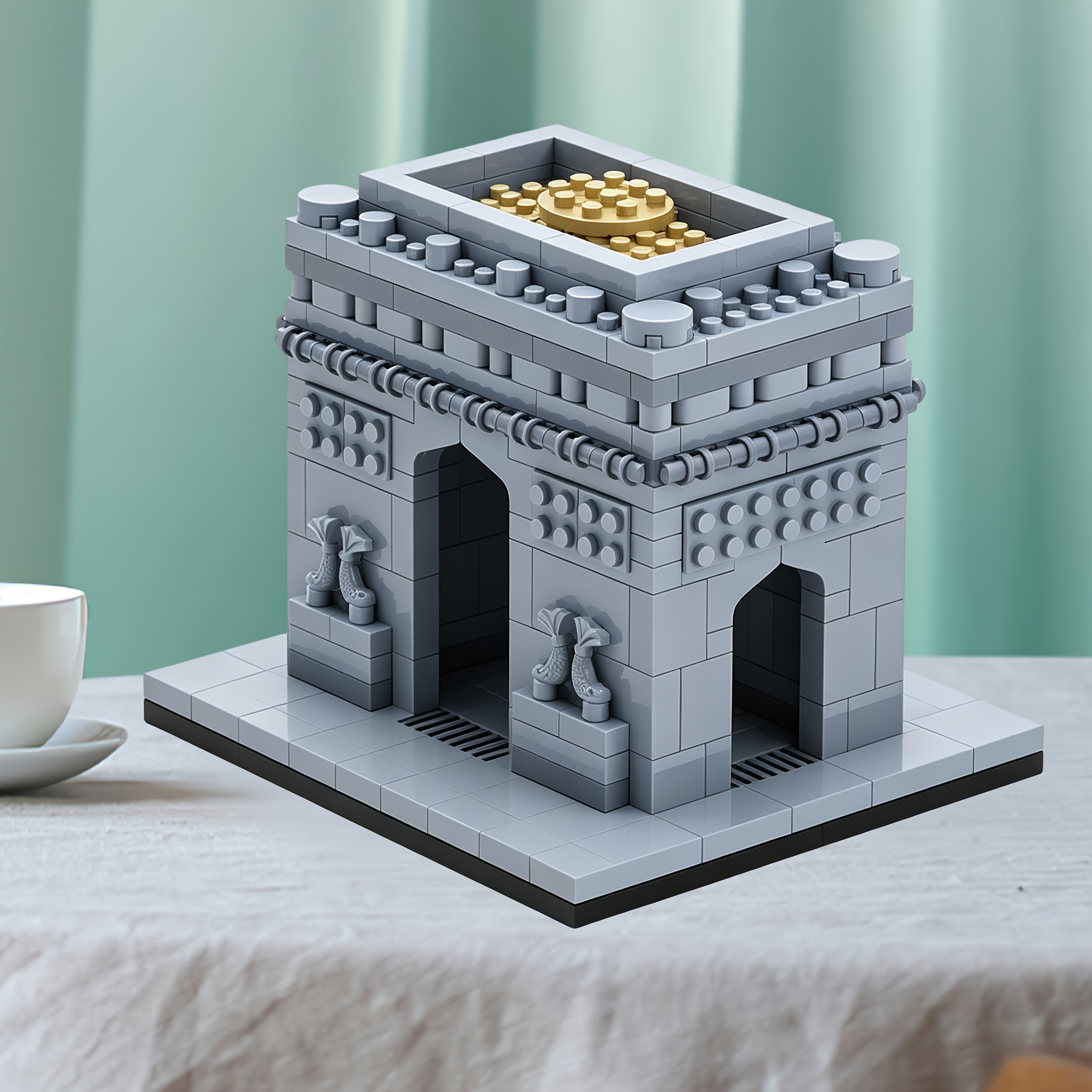 Epic Replicas of Buildings, Stackable Building Toys