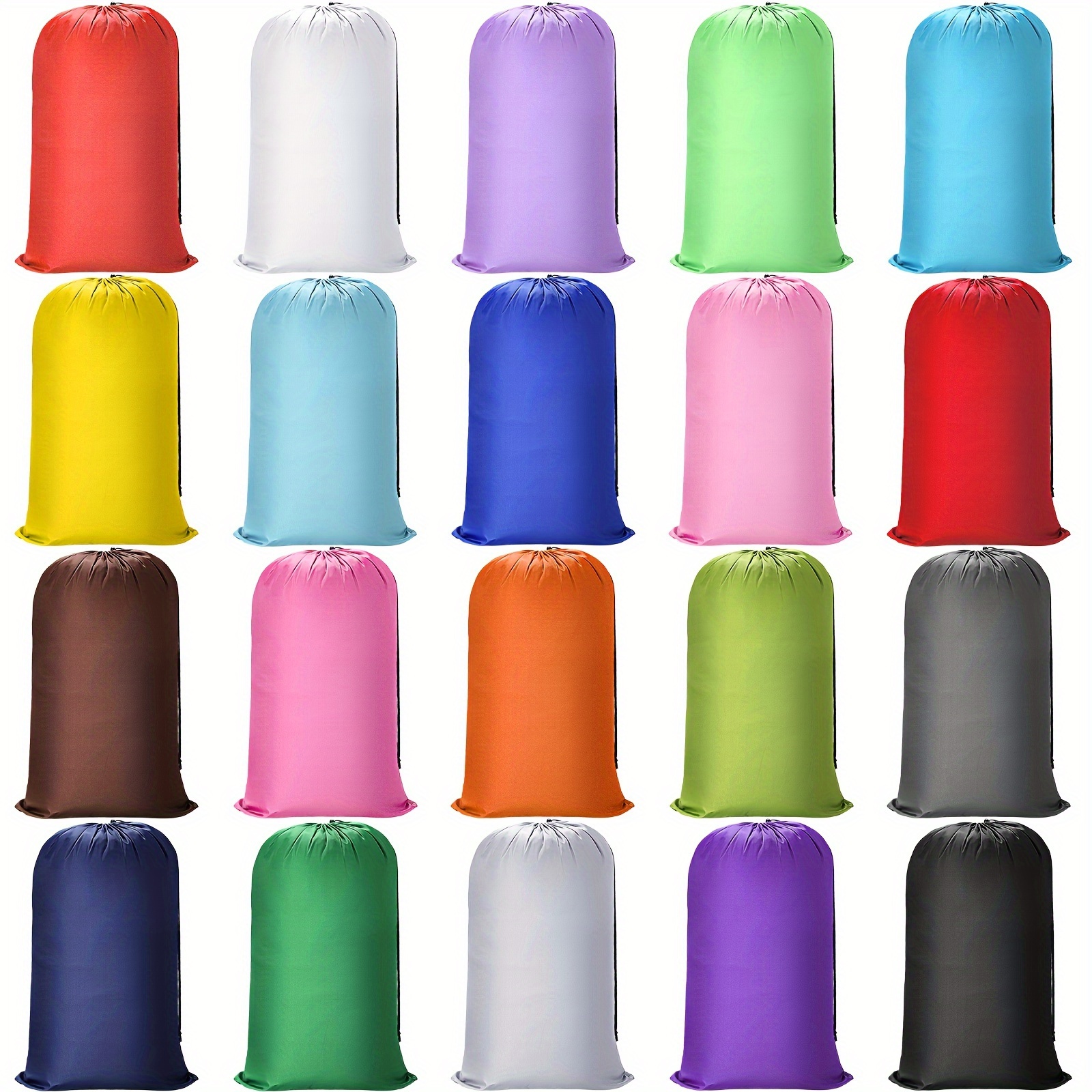 

20 Pcs Bag Drawstring Clothes Bag Duty For Camping Blankets Clothes , Use