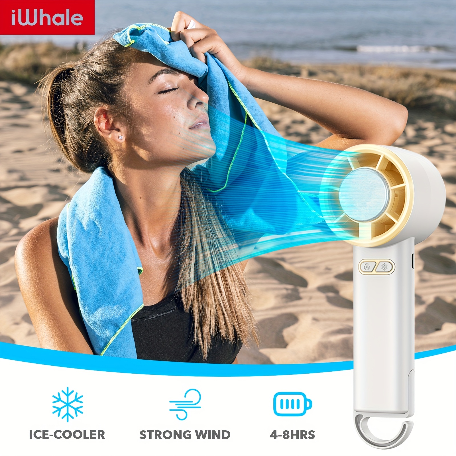 portable mini fan 1800mah 8h usb type c Temu Malaysia