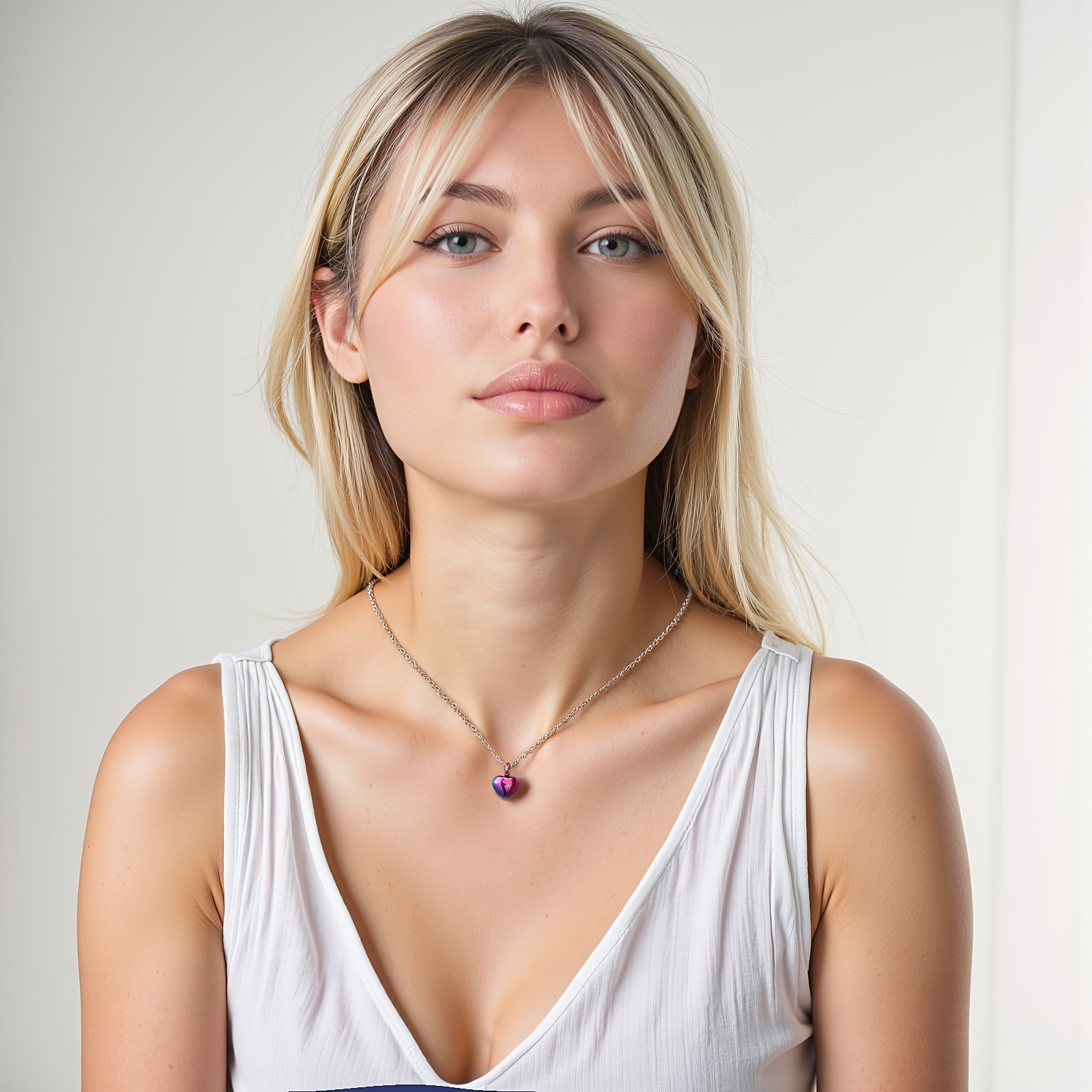 Custom Mini Heart Urn Necklace — Personalized Memorial Gift