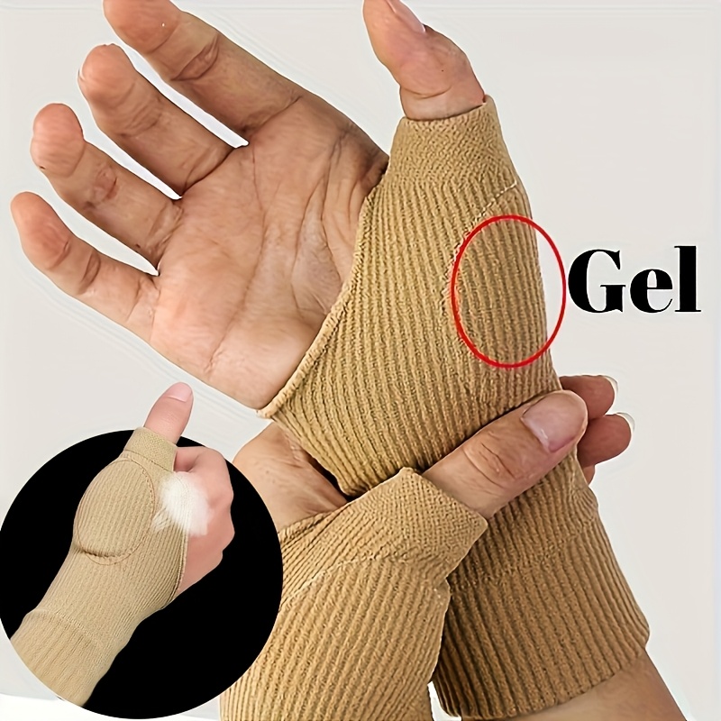 1pc Durable, Breathable Wrist Support Gloves - Sweat-Absorbent, Sports Gloves with Gel Padding for Enhanced Comfort and Protection, Nylon Blend, Sports Protection Gear | Breathable Sports Gloves | Nylon Blend Gloves