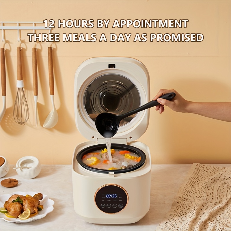 Домашна мултифункционална голяма капацитет 5L оризова печка, напълно автоматична машина за запазване на пара и готвене, с антипригарна вътрешна тенджера