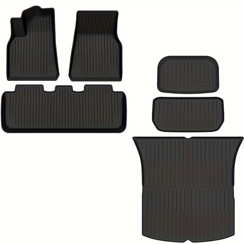 Floor Mats For For 2021 2022 2023 2024 Cargo Liner Rear Cargo Tray Trunk Mats Interior Accessories