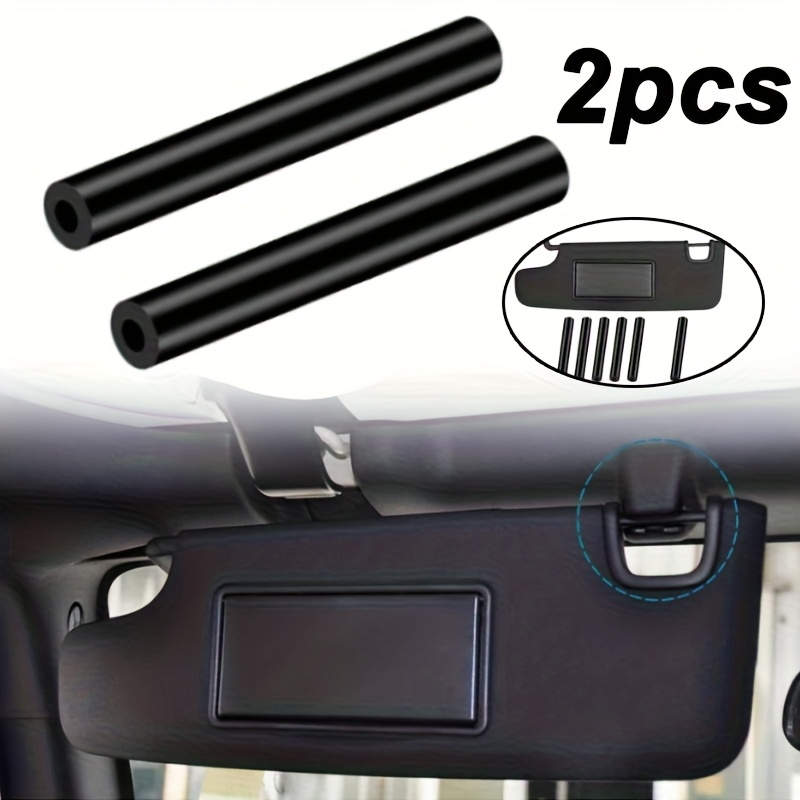 TEMU A Repair Kit For Sun Visors Suitable For Vehicles, Including 2 Rubber Tubes, Designed For Replacing Sides Of The 2007-2017 For Wrangler Jk/jku