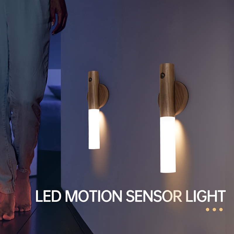 

Smart Sensors, Night Light Led Rechargeable Wall Hanging Handheld, Suitable For Cabinet Wall Lights, With Usb Power Supply, Automatic , Suitable For Household Bathroom Wall Lights, Safe And