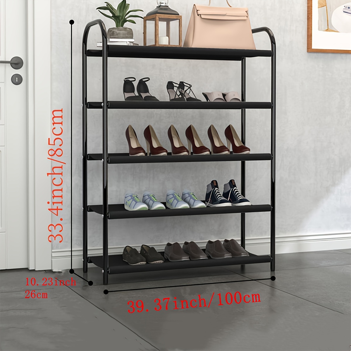 Shoe rack 100cm discount wide