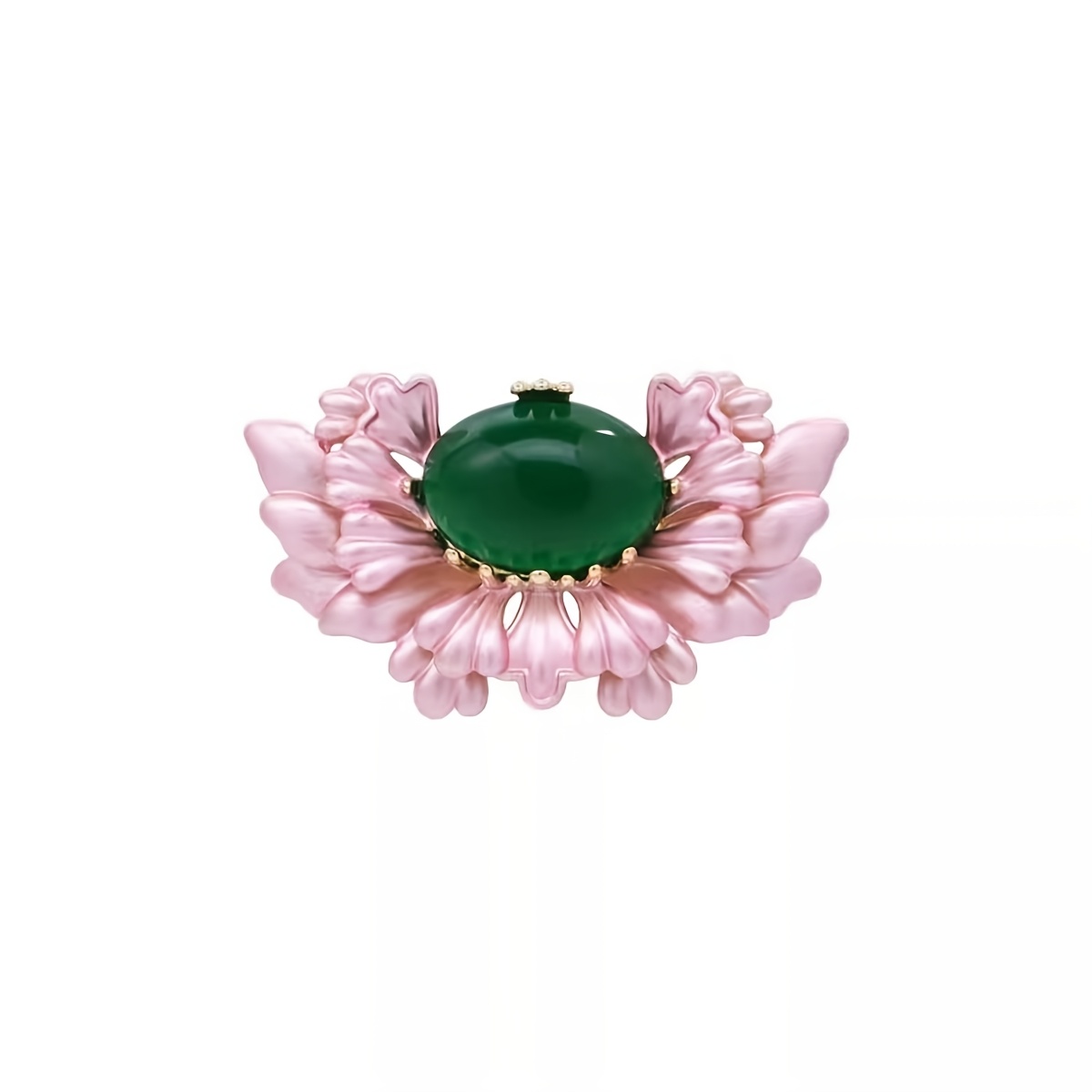E-shop Haitang Blumen Brosche Rosa Begonie Blumen Brosche High-End Damen Neuer Chinesischer Stil China-Chic Corsage Anzug Cheongsam Vielseitiges