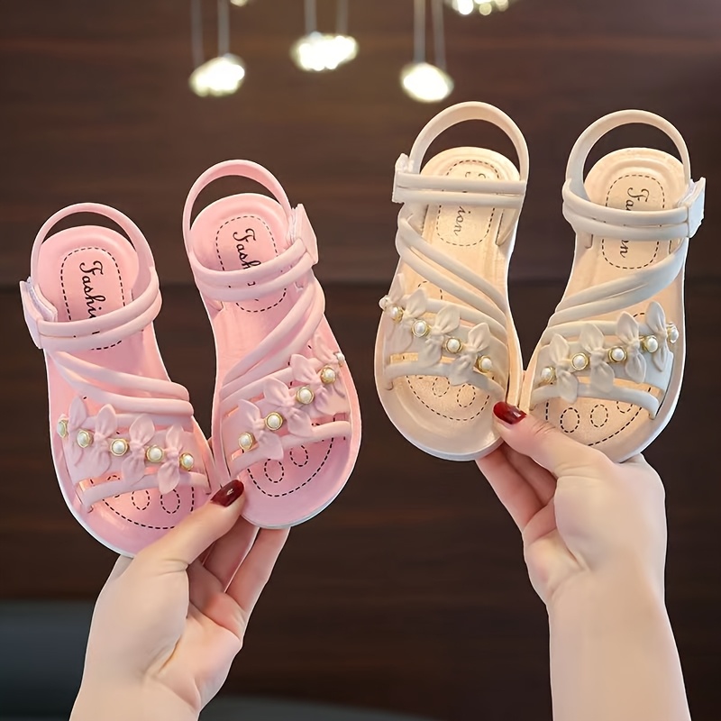 

2024 Breathable Soft- Sandals For Girls, Suitable For Older Children, Summer Indoor And Outdoor Use, Lightweight, , And .