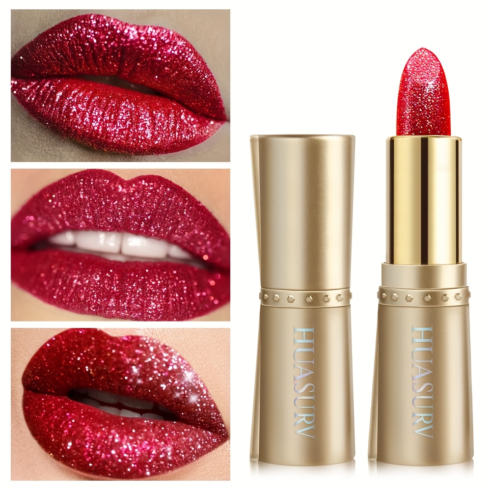 Image of [mother's Day Gifts][holiday Gifts][1pc] Hs3676-507 Shiny Moisturizing Lipstick, , Moisturizing Lips, Not Easy To Fade, Girlfriend Gift, Mother Gift, Date Gift