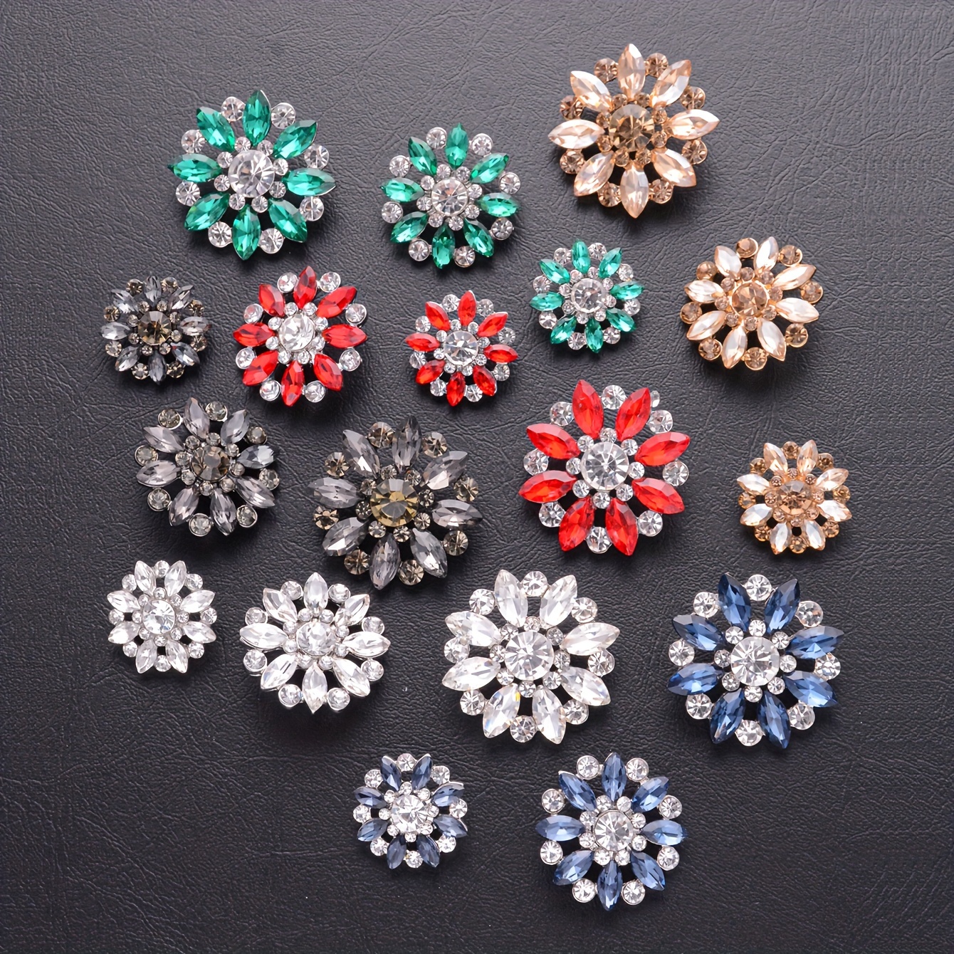 

4pcs 5 3 , Inlaid Rhinestone For Clothes Sweaters, Wedding Sewing Accessories