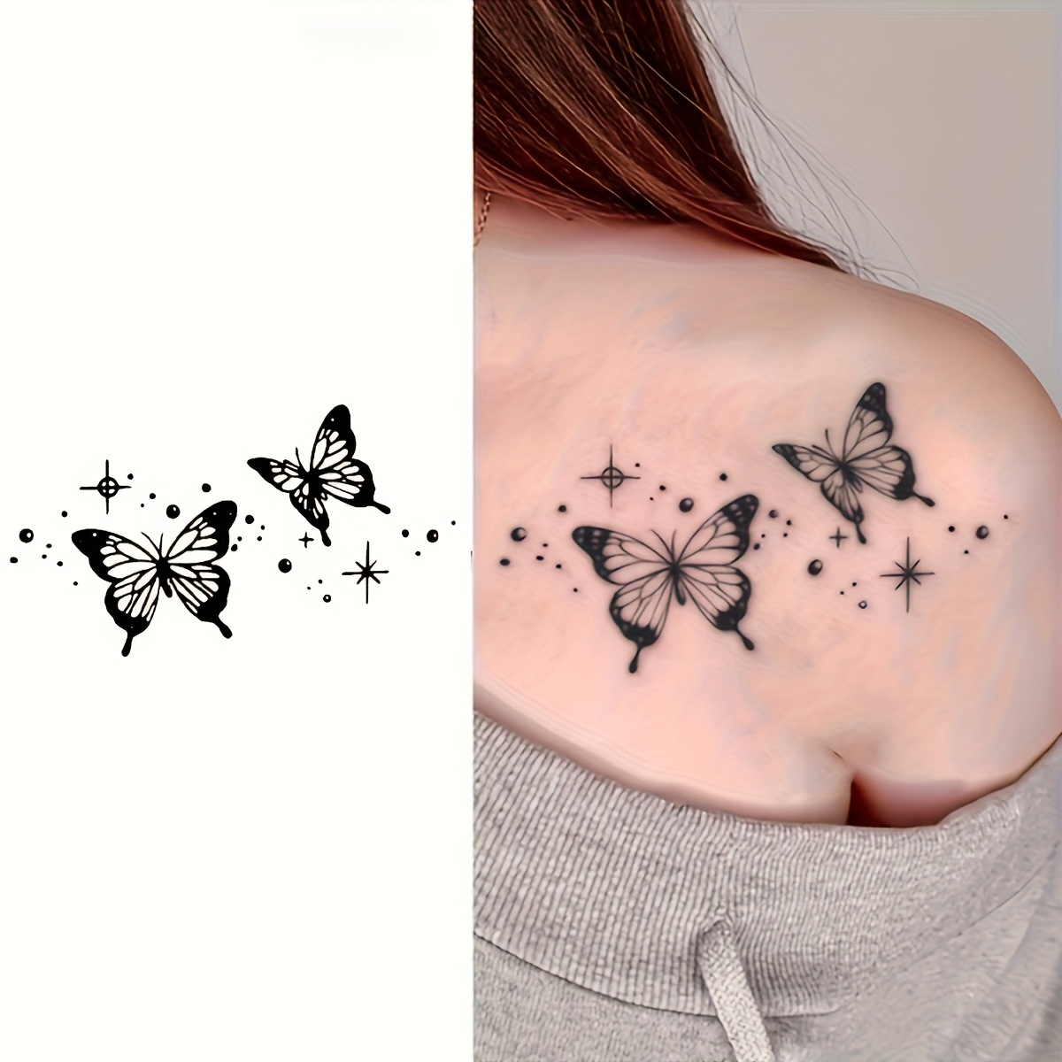 schmetterling tattoo - Temu Schweiz, image size:1200x1200
