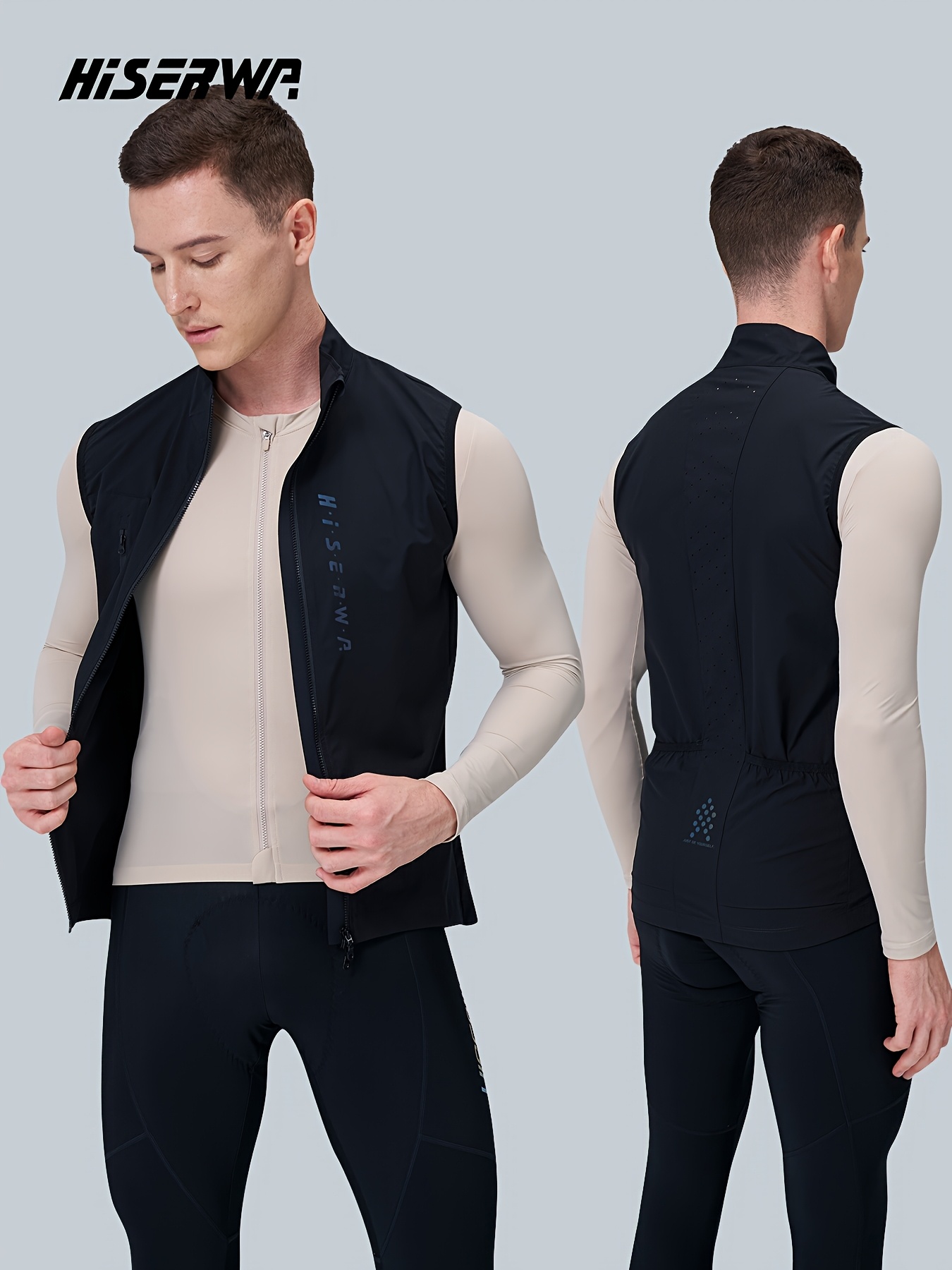mens cycling vest sleeveless cycling jacket