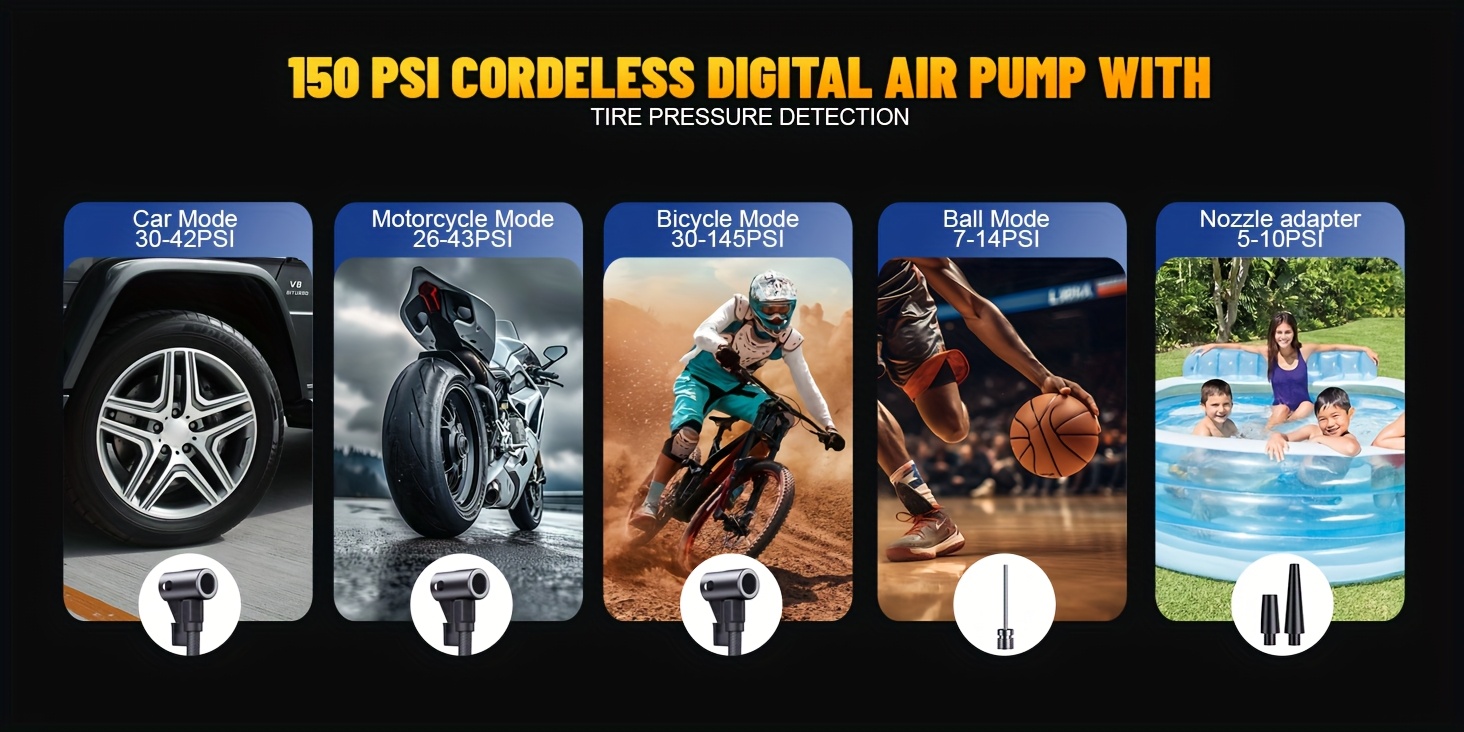   2025   gl902 car emergency   starter with air compressor   peak 150psi inflation for 9 0  8 0l diesel 12v battery booster with large display multi function car emergency power supply details 2
