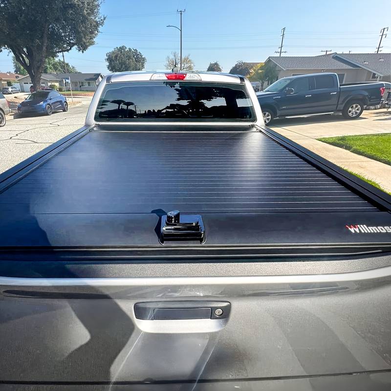 Ultimatecar Soft Folding Tonneau Cover For 2004-2015 Nissan Titan – 6.5ft Bed, Waterproof