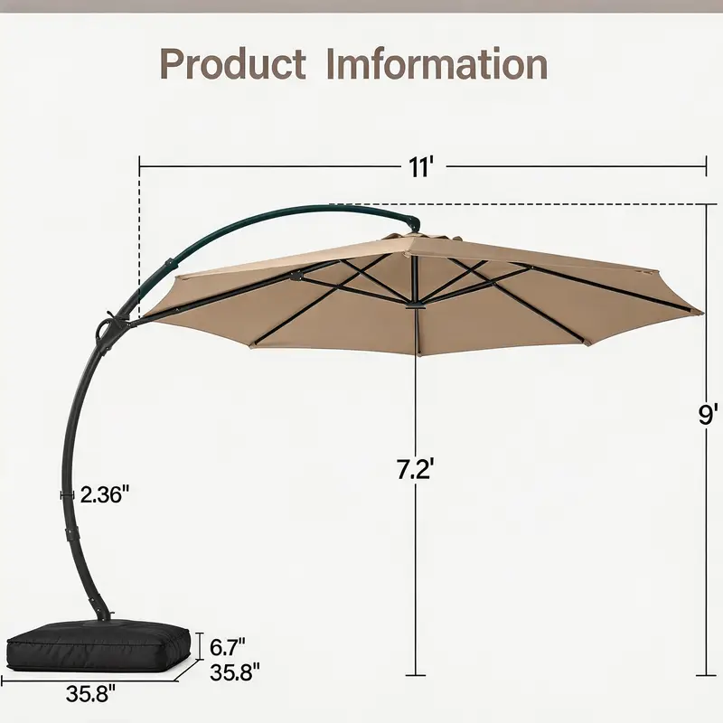 outdoor patio umbrella base included 11ft - Temu outdoor patio umbrella base included 11ft - Temu