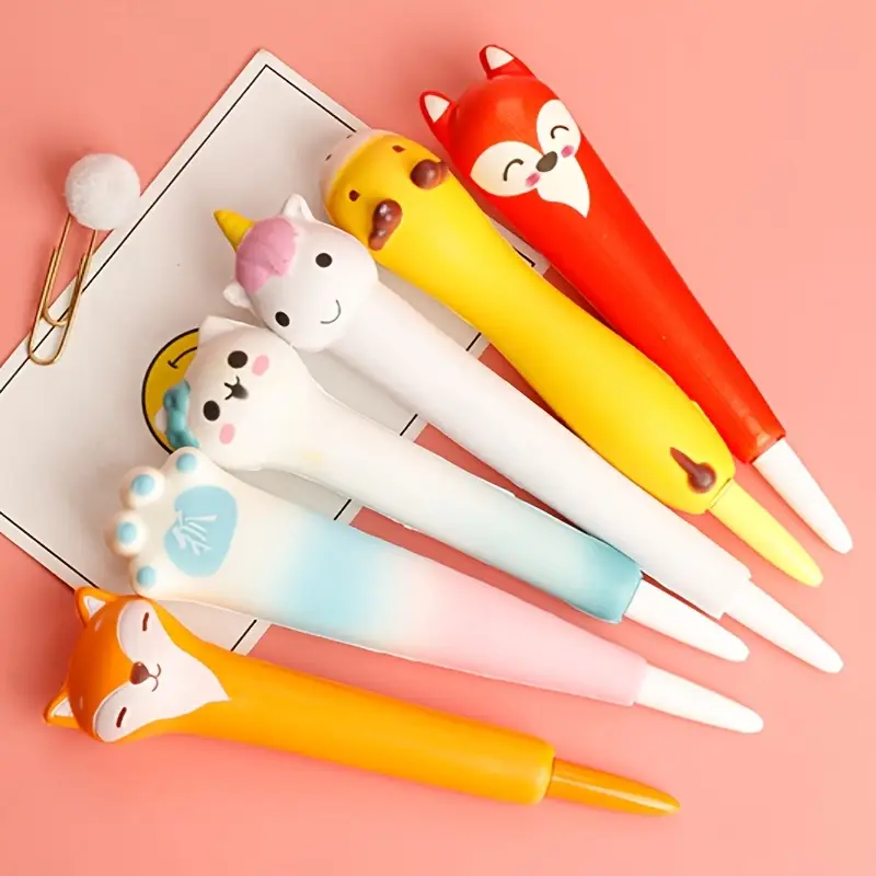 10pcs cute and soft stress reducing pen suitable for student prizes and office stationery Product details 6