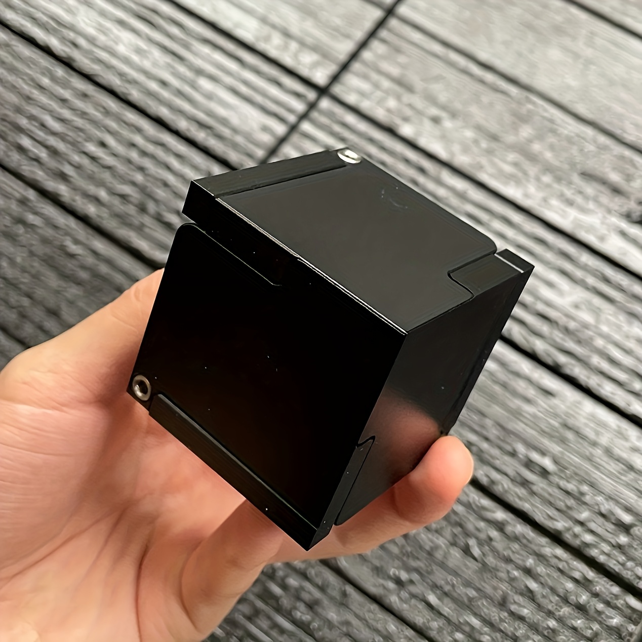 Custom Kinetic Ring Box, Rotating Mechanical Jewelry Box