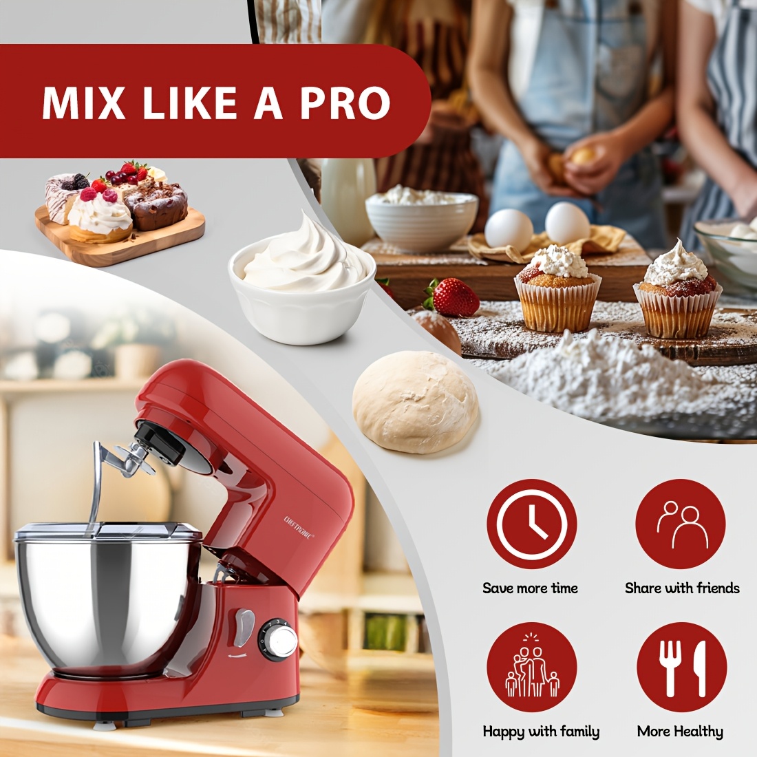 Paddle mixer baking best sale