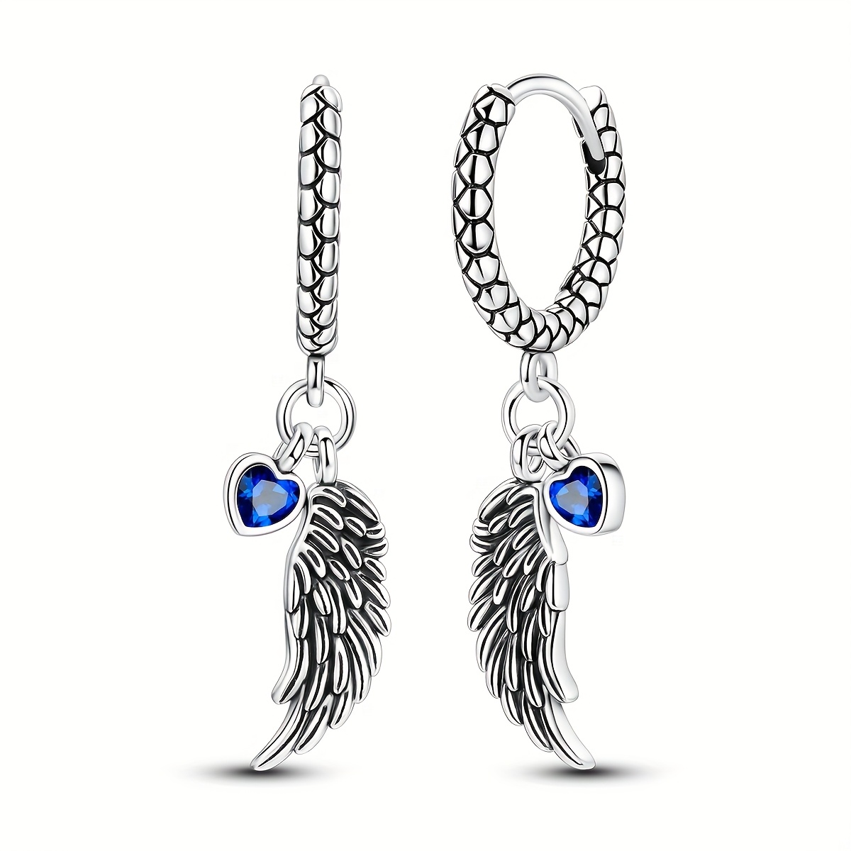 E-shop Wings Love Schlangenknochen Ohrringe Vintage Elegante Urlaub Party Hochzeit Geburtstag Geschenk Accessoires