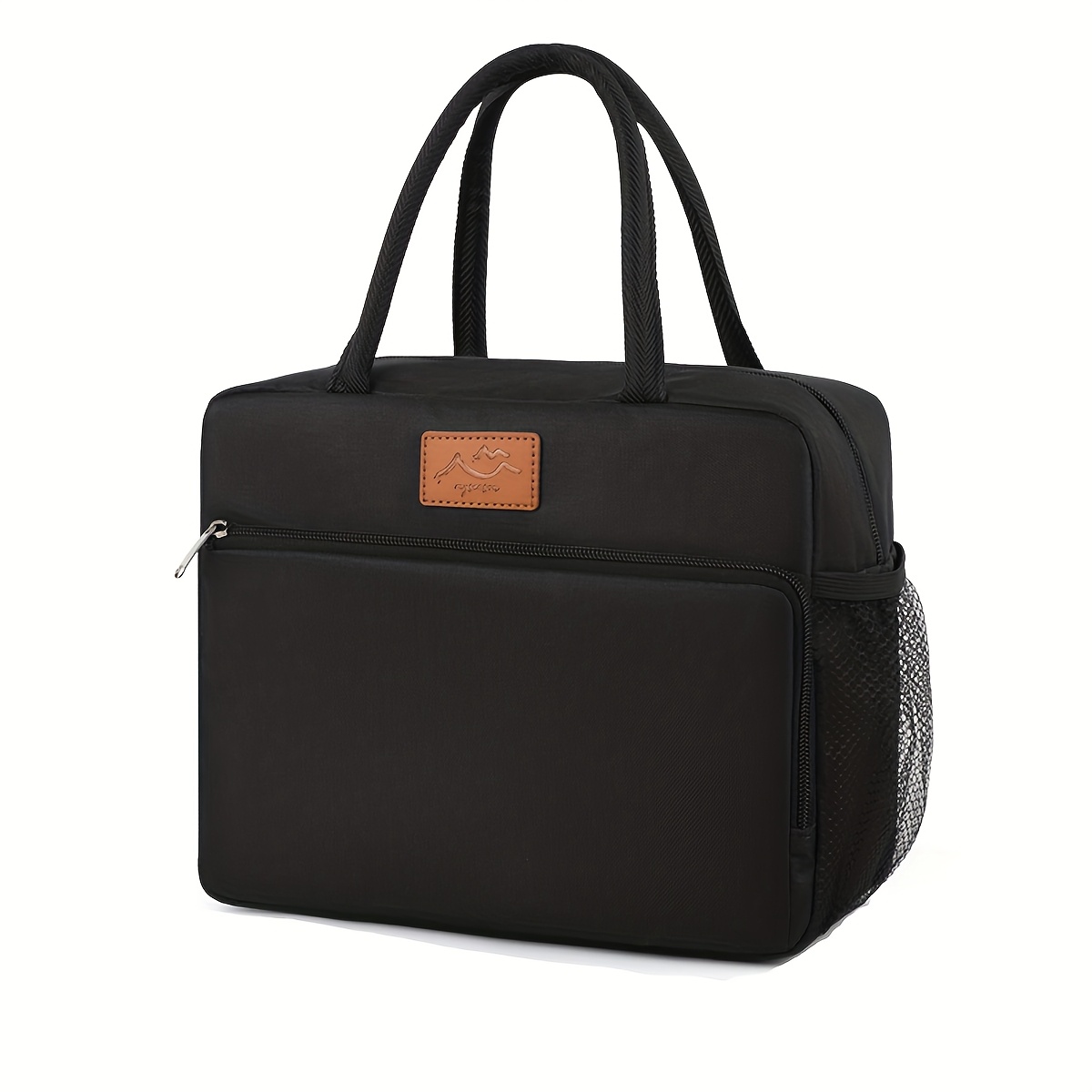 1pc Insulated Lunch Bag For Home And Kitchen, Large Capacity Thermal Bag, Reusable, Portable Lunch Bag, Suitable For Work And Study, Back To , Non-food Contact