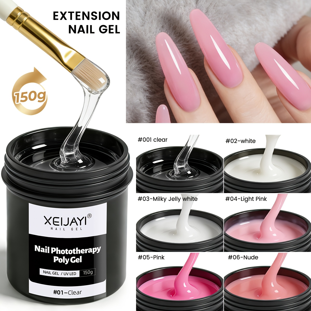     poly for nail gel led cured builder for nail gel acrylic crystal for nail extension gel for nails at   for nail art quick building