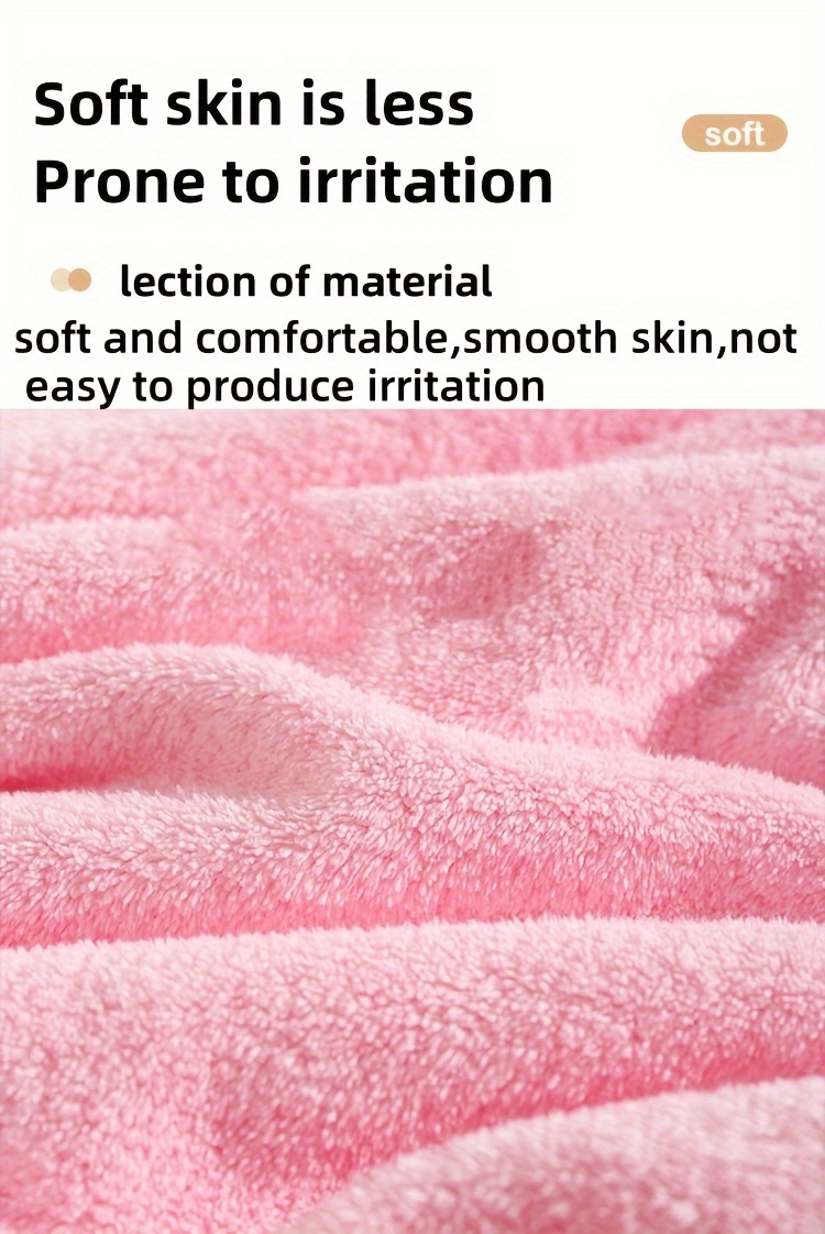 1 Piece Children's Bath Towel Cartoon Coral Fleece Hooded ? Soft Baby Blanket, Newborn Robe with Hood for Babies and Toddlers, Super Absorbent Kids' Shower Supplies, Halloween, Thanksgiving & Christmas Gift