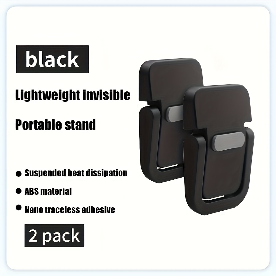 Portable Laptop Stand | Invisible Foldable Ergonomic Desktop Support For 10-18 Inch /keyboards/phones, Adjustable, Abs Material