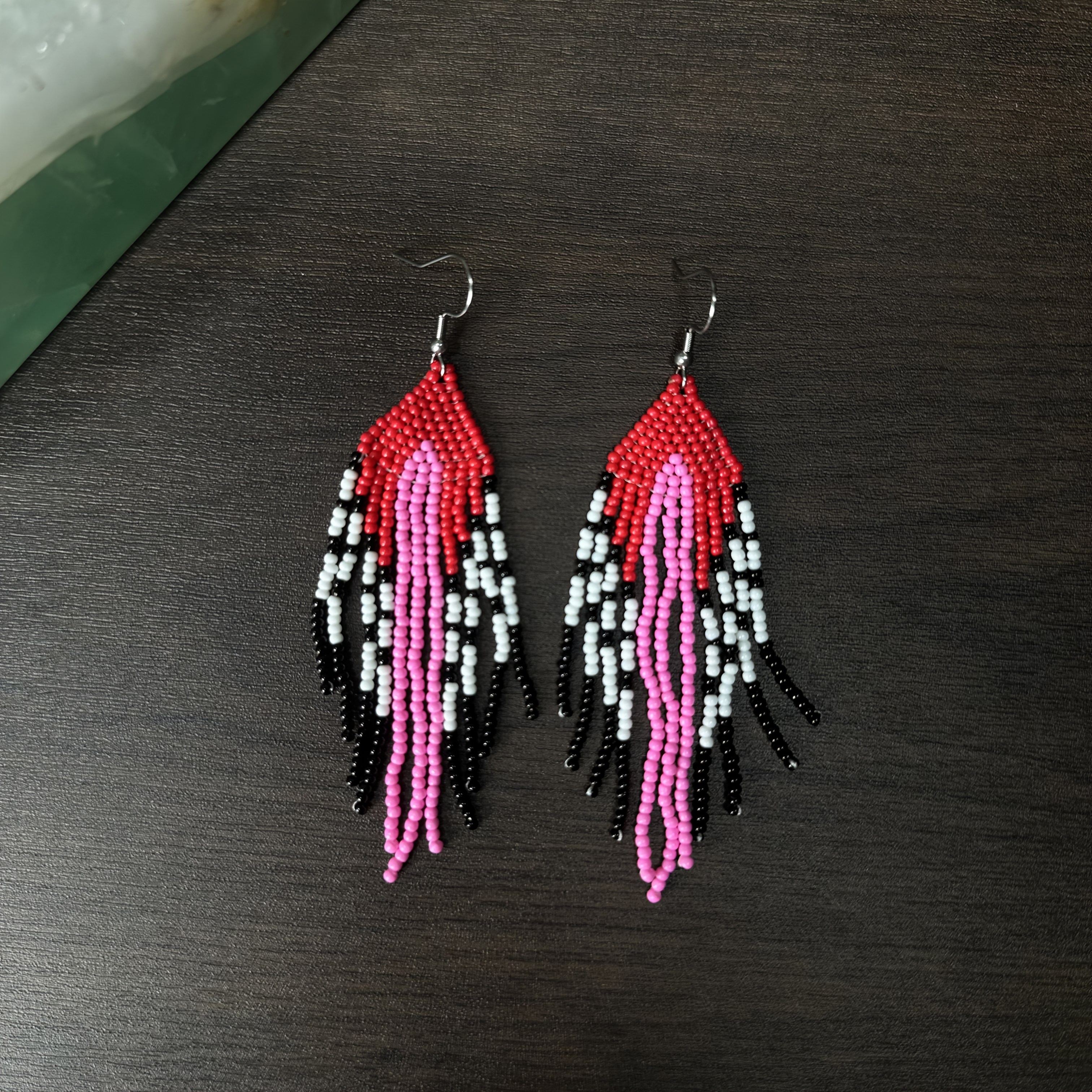 Creative Bohemian Colorful Bead Dangle Earrings